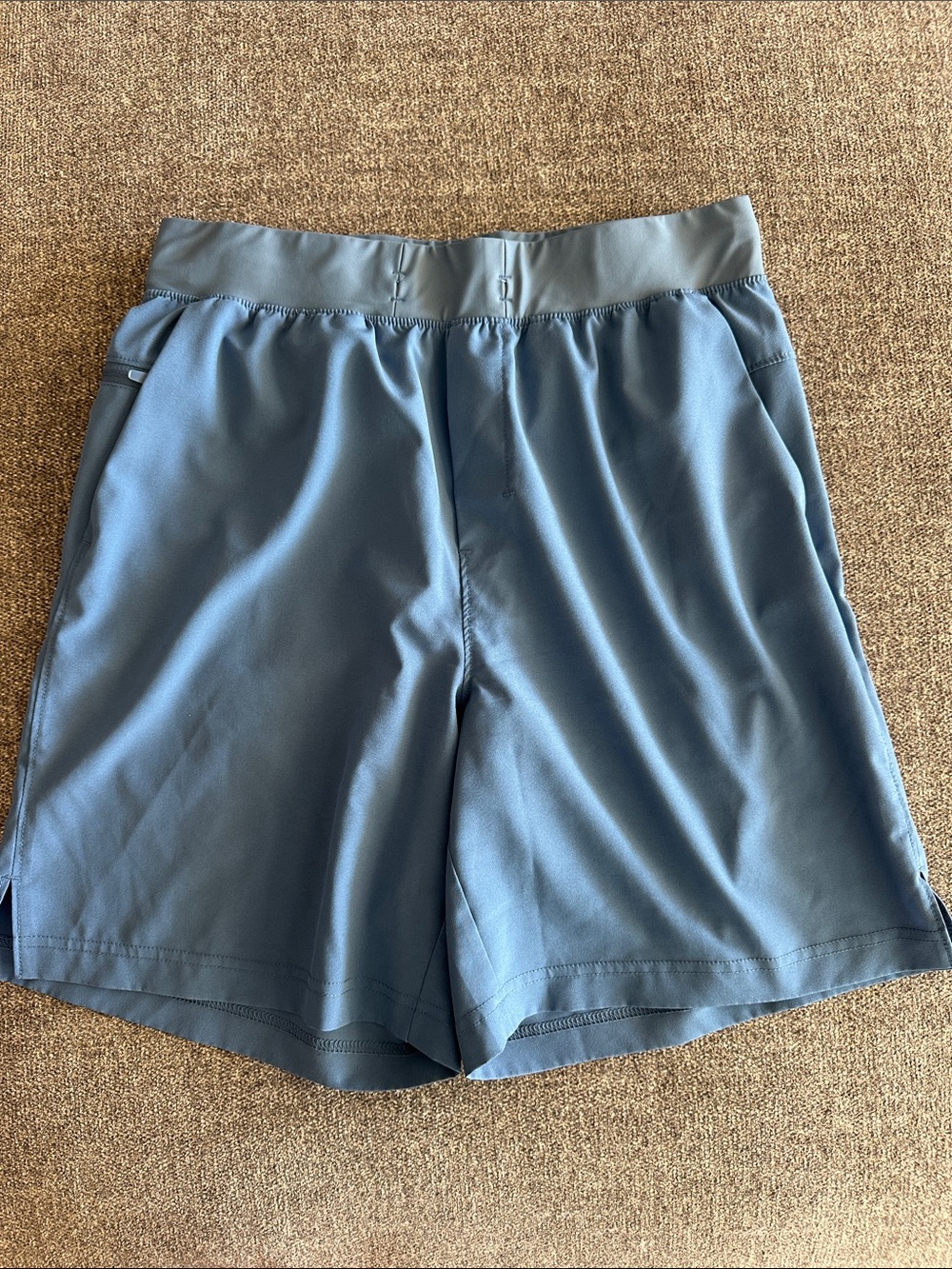 Men's Performance Shorts - Slate Blue size S